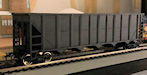 Download the .stl file and 3D Print your own Hopper Car With 3 Loads HO scale model for your model train set.